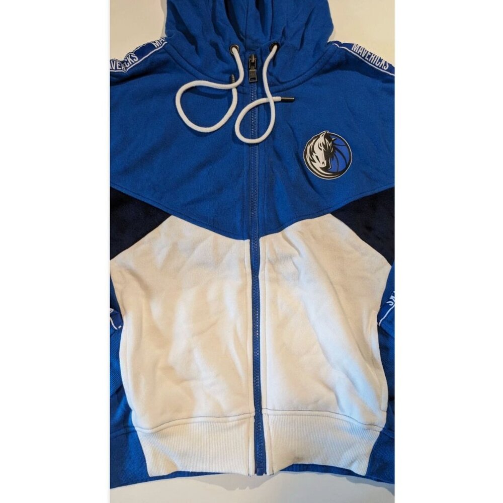 NWT Women's Full Zip Dallas Mavericks Hoodie, Size M NBA MSRP $79 - Picture 7 of 10